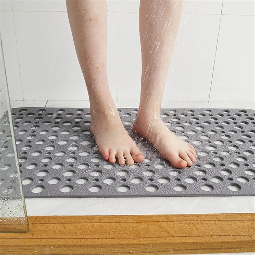 Shower Mat with Suction Cup Backing