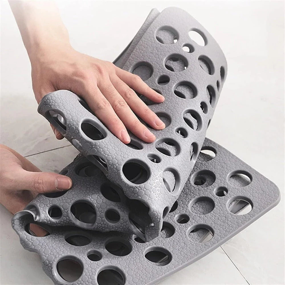 Shower Mat with Suction Cup Backing