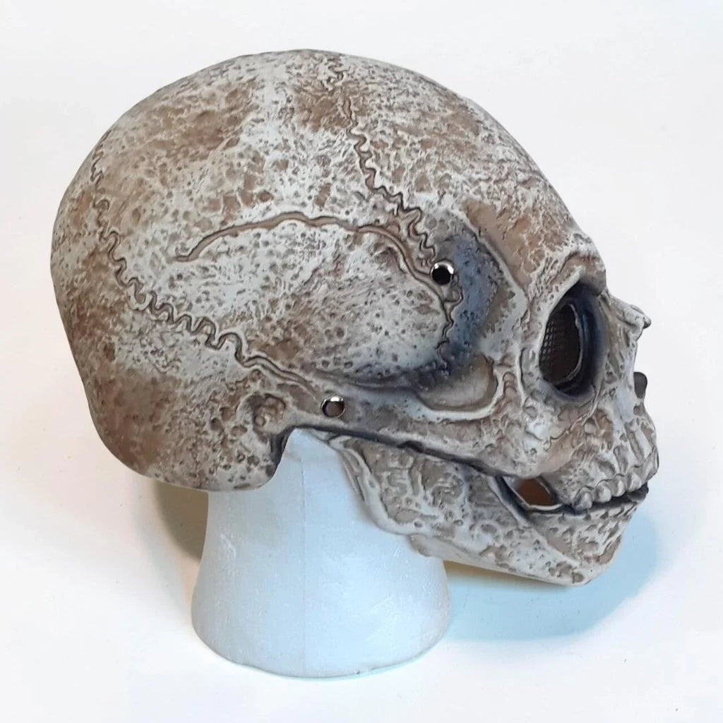 Skull Mask | Movable Jaw, Open-Face & Full-Head Coverage