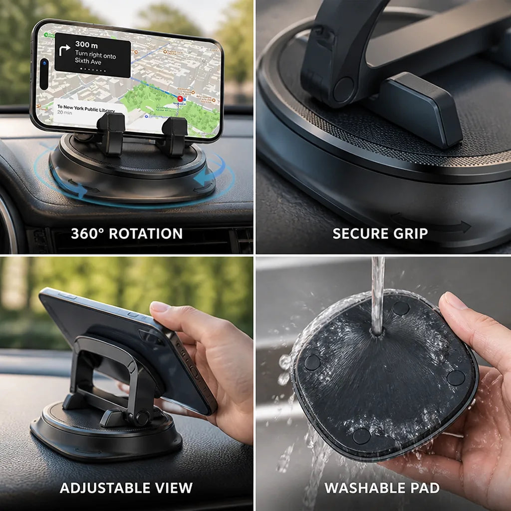 Smartphone Holder with Swivel Base