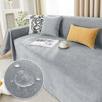 Sofa Blanket with Spandex and Polyester