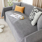 Sofa Blanket with Spandex and Polyester