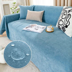 Sofa Blanket with Spandex and Polyester