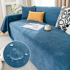 Sofa Blanket with Spandex and Polyester