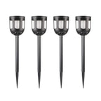 Solar Path Lights | Color-Changing LED & Dusk Sensor | Set of 4