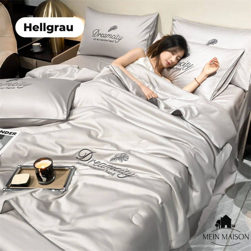 Summer Blanket with Ice Silk Surface