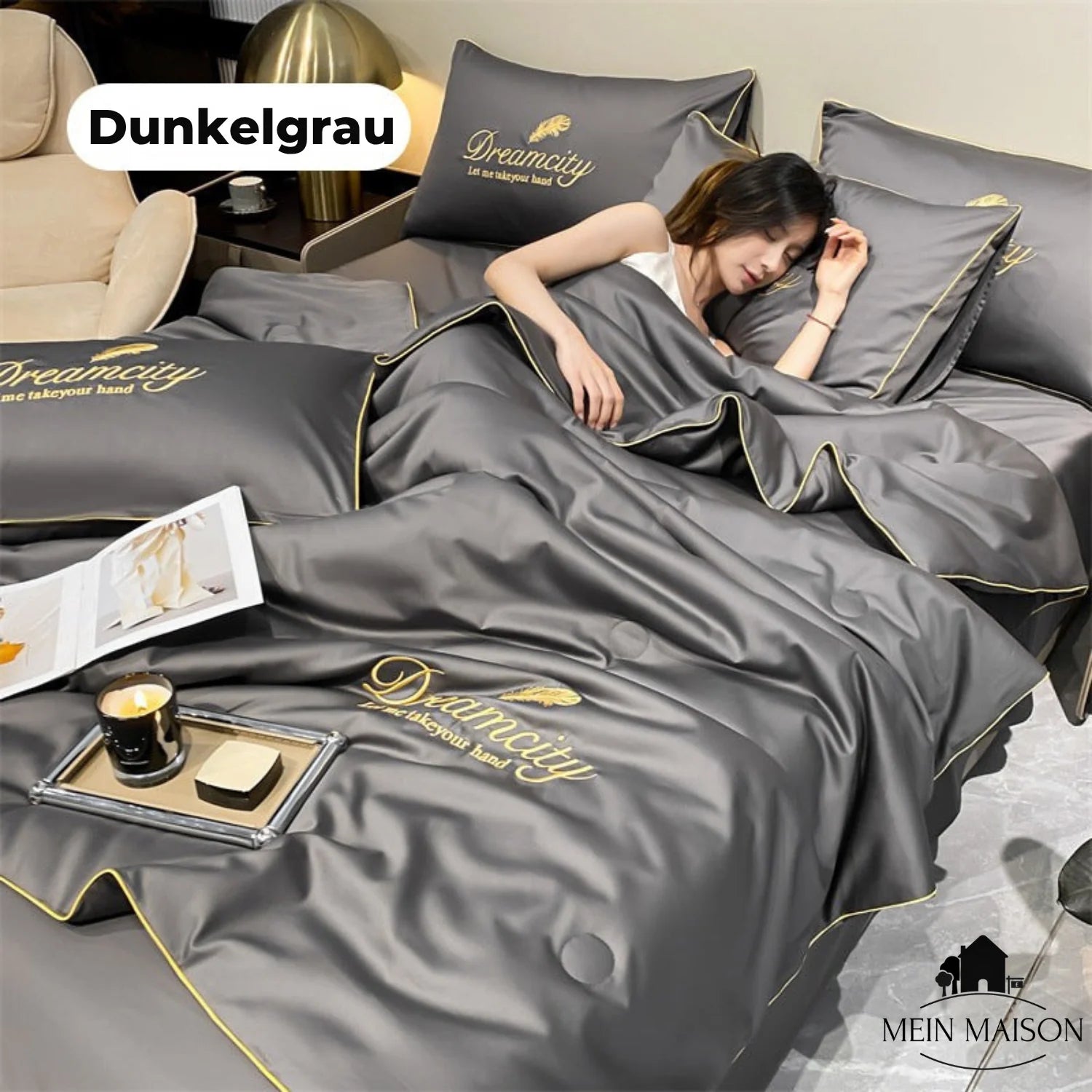 Summer Blanket with Ice Silk Surface