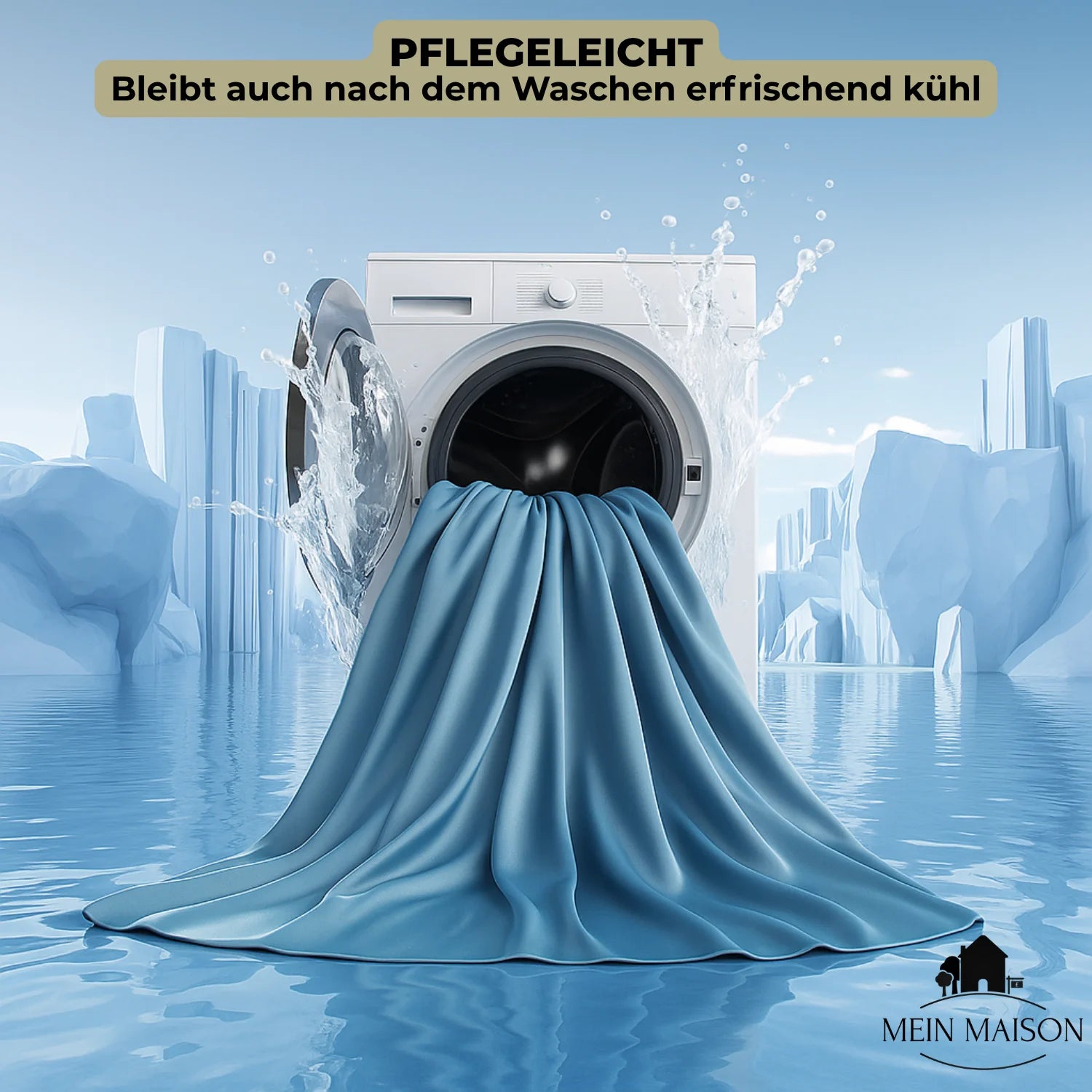 Summer Blanket with Ice Silk Surface