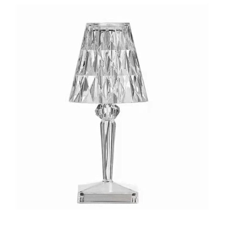 Table Lamp | Diamond Crystal LED & USB Rechargeable