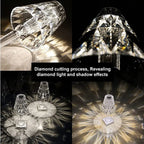 Table Lamp | Diamond Crystal LED & USB Rechargeable