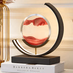 Table Lamp | Remote-Controlled Dimmable LED & Sand Art