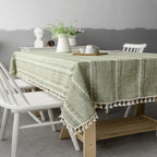 Tablecloth with Cotton-Linen Blend