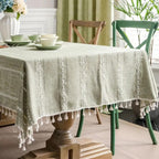 Tablecloth with Cotton-Linen Blend