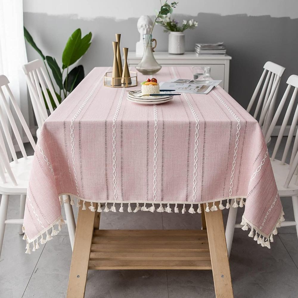 Tablecloth with Cotton-Linen Blend