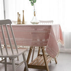 Tablecloth with Cotton-Linen Blend