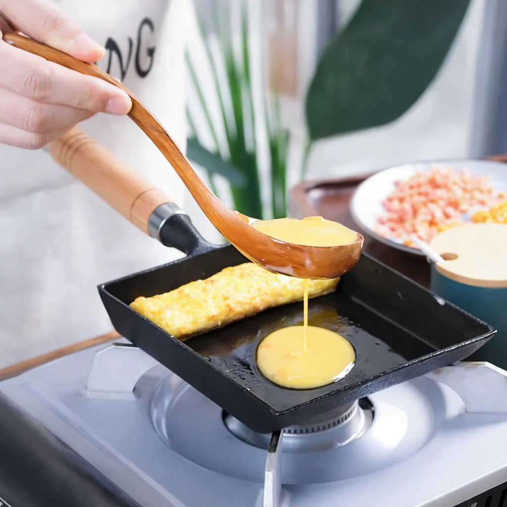 Tamagoyaki Pan | Square Cast Iron & Natural Non-Stick