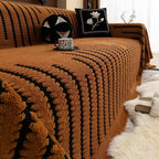 Throw Blanket | Plush Tufted Microfiber & Machine Washable | 130 x 160 cm