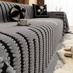 Throw Blanket | Plush Tufted Microfiber & Machine Washable | 130 x 160 cm