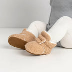 Toddler House Socks | Plush & Non-Slip With Adjustable Ankle Strap | Sizes 18–22