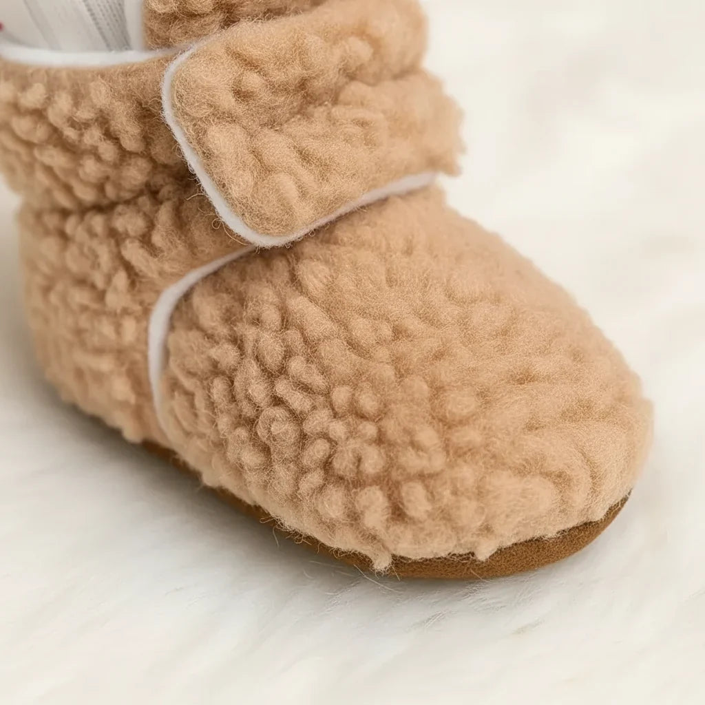 Toddler House Socks | Plush & Non-Slip With Adjustable Ankle Strap | Sizes 18–22