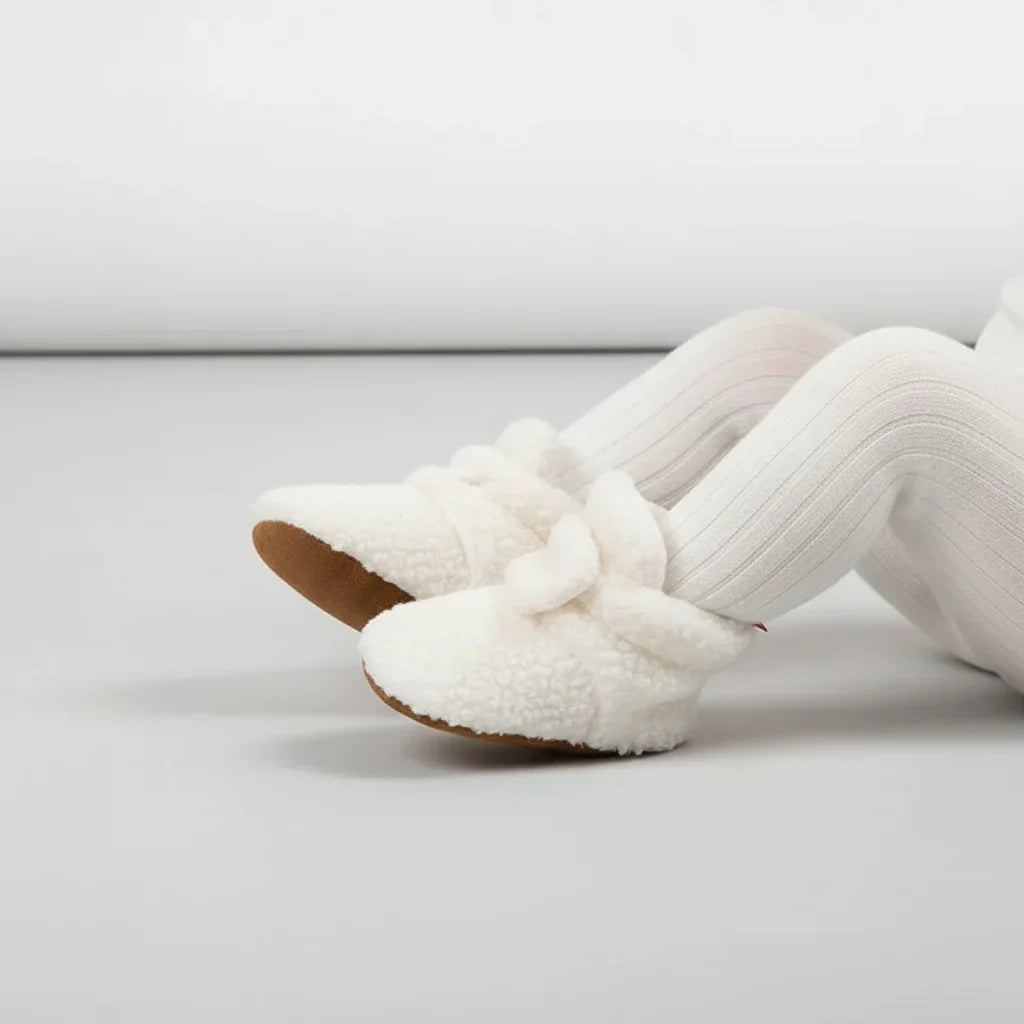 Toddler House Socks | Plush & Non-Slip With Adjustable Ankle Strap | Sizes 18–22
