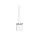 Toilet Brush | Flexible Silicone & Antibacterial | Wall Mount Included