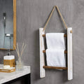 Towel Rack | Wall-Mounted Vintage Wood