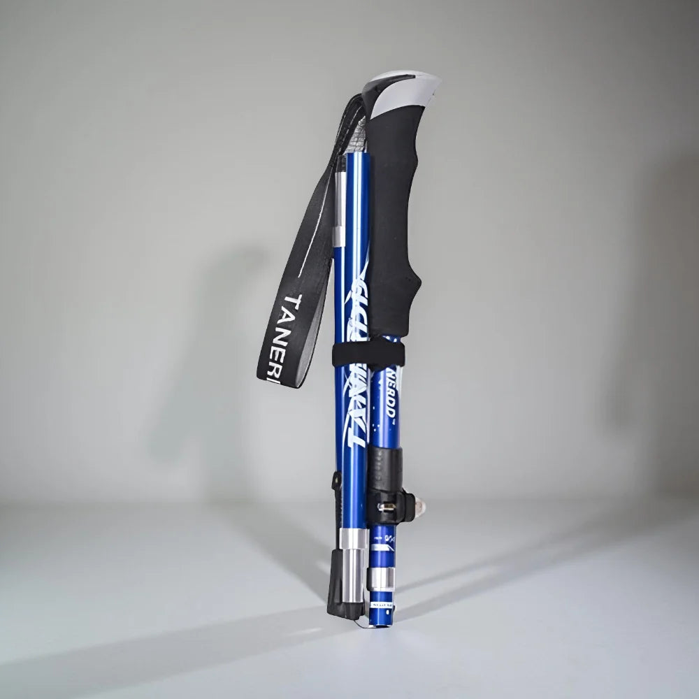 Trekking Pole | Foldable Telescopic 7075 Aluminum & EVA Grip | Two Sizes