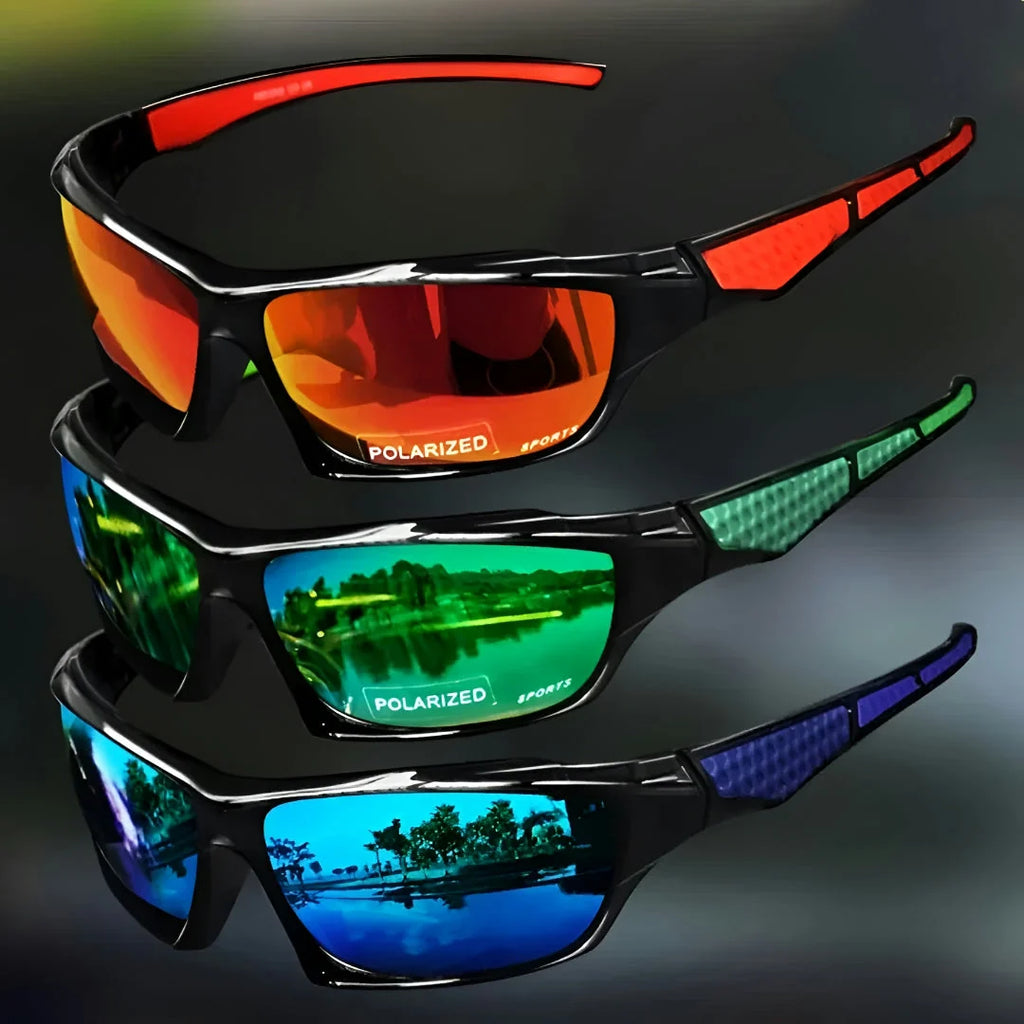 Unisex Sports Sunglasses with Polarized Lenses