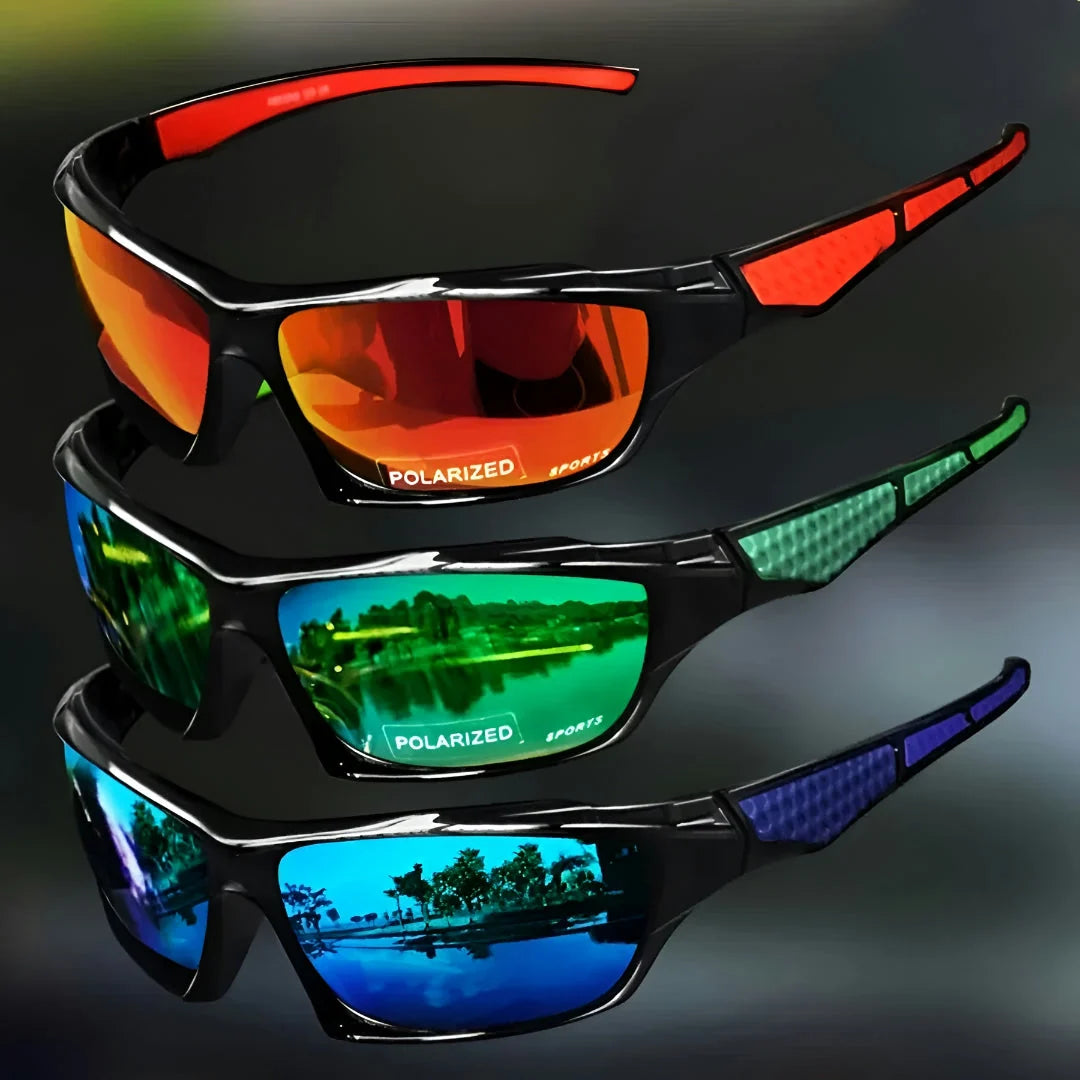 Unisex Sports Sunglasses with Polarized Lenses