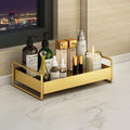 Vanity Organizer | Gold-Coated Metal & Double-Layer