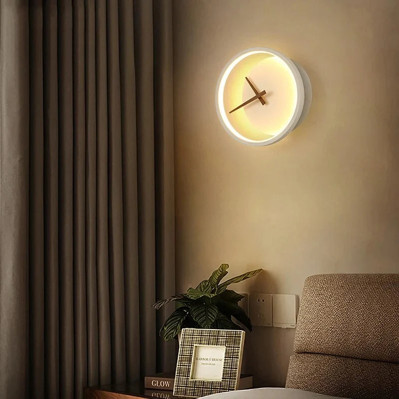 Wall Clock | Ambient LED & Silent Sweep | 30 cm Diameter