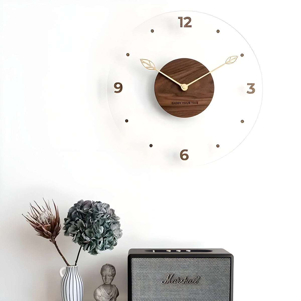 Wall Clock | Minimalist Silent Movement