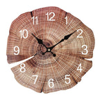 Wall Clock | Minimalist Wooden & Silent Quartz Movement | 30 cm Diameter