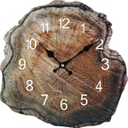 Wall Clock | Minimalist Wooden & Silent Quartz Movement | 30 cm Diameter
