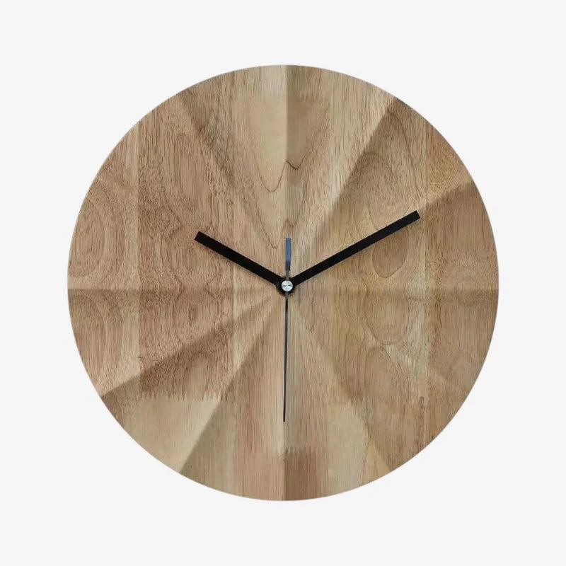 Wall Clock | Silent Movement & Wood Frame