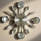 Wall Clock | Silent Quartz Movement & Bold Round Design