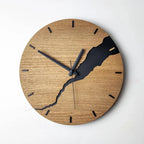 Wall Clock | Timeless Minimalist Design & Sustainable Wood | 30 x 30 cm