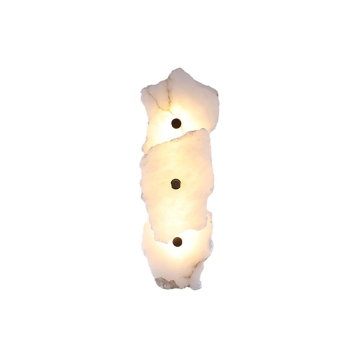 Wall Lamp | Alabaster Flower Shade & Warm LED | 1–9 Heads