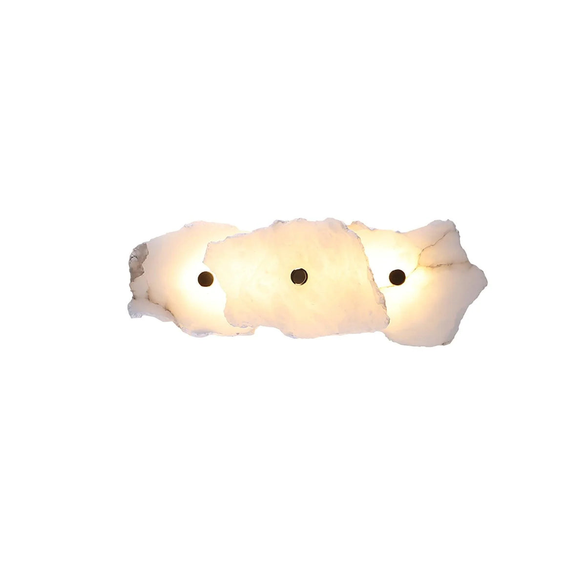 Wall Lamp | Alabaster Flower Shade & Warm LED | 1–9 Heads