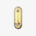 Wall Light | Alabaster & Brass Integrated LED