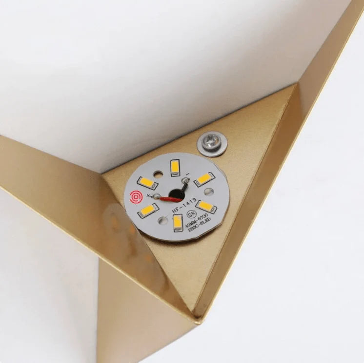 Wall Light | Triangle Design & Integrated LED