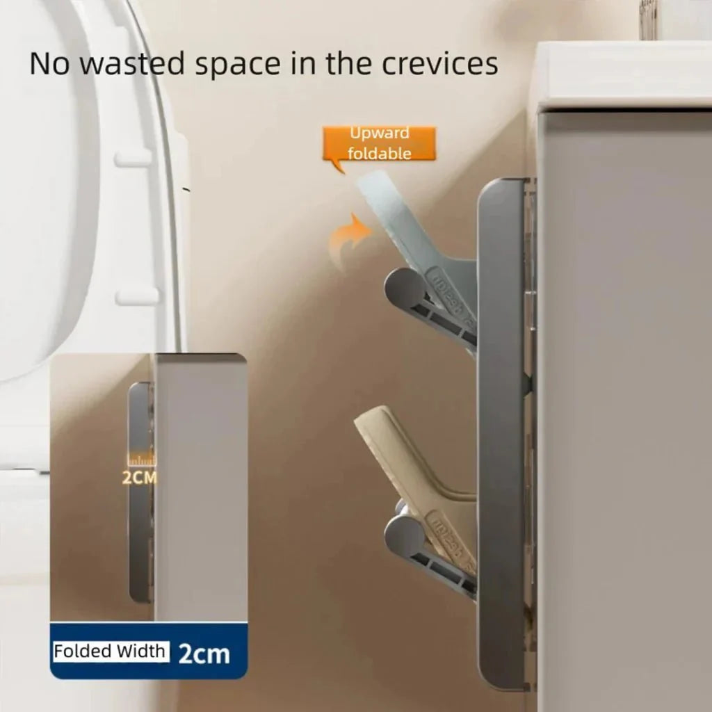 Wall-Mounted Shoe Rack | Integrated Drainage & Space-Saving