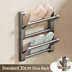 Wall-Mounted Shoe Rack | Integrated Drainage & Space-Saving