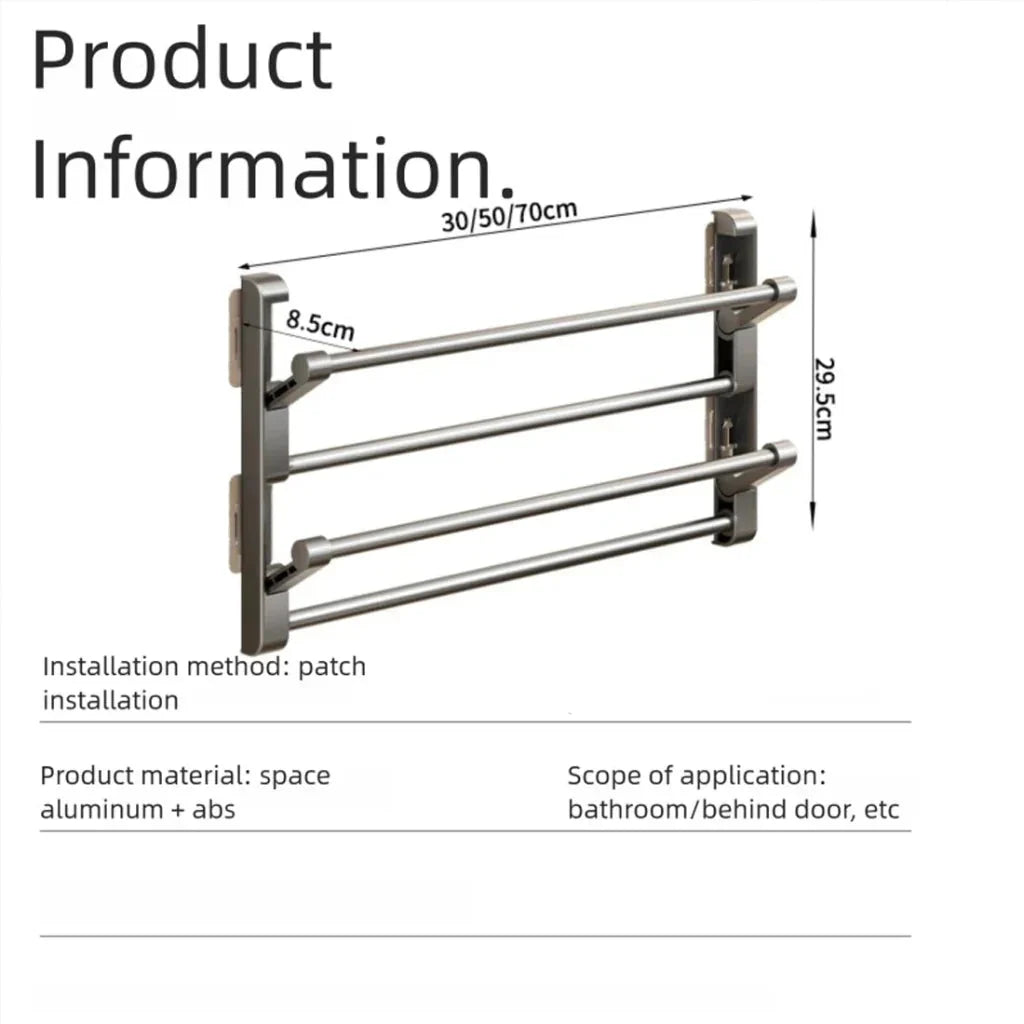 Wall-Mounted Shoe Rack | Integrated Drainage & Space-Saving