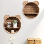 Wall Shelf | Animal-Shaped Wooden & Easy-To-Mount