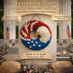 Wall Wreath with Eagle Design