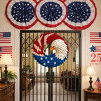 Wall Wreath with Eagle Design