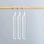 Wardrobe Organizer with Cascading Hangers