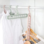 Wardrobe Organizer with Cascading Hangers